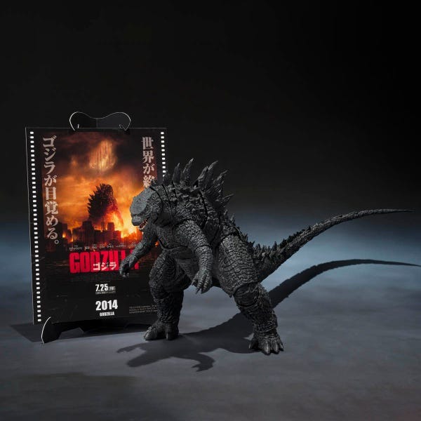 [Pre-Order] S.H.MonsterArts: Movie Graphic Plus - Godzilla - Godzilla [2014]